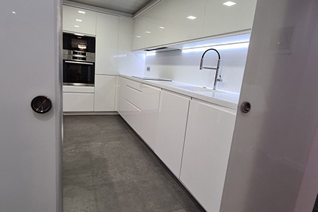 Estratificado Blanco brillo